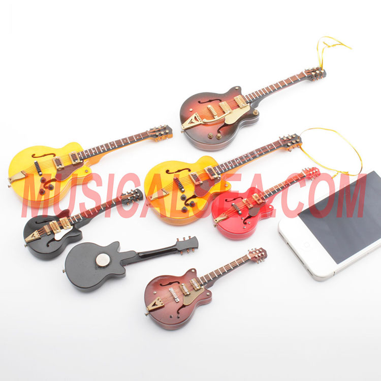 miniature guitar ornament